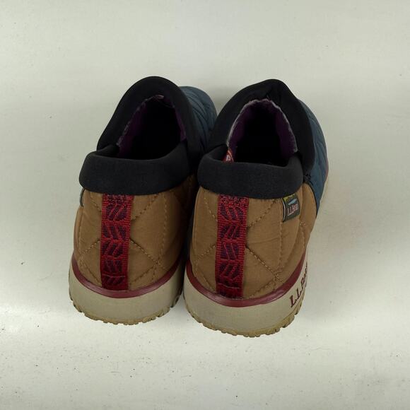 L.L.Bean Ultralight PrimaLoft Comfort Shoes Women's 8 Blue Waterproof Slip-On - Picture 7 of 11